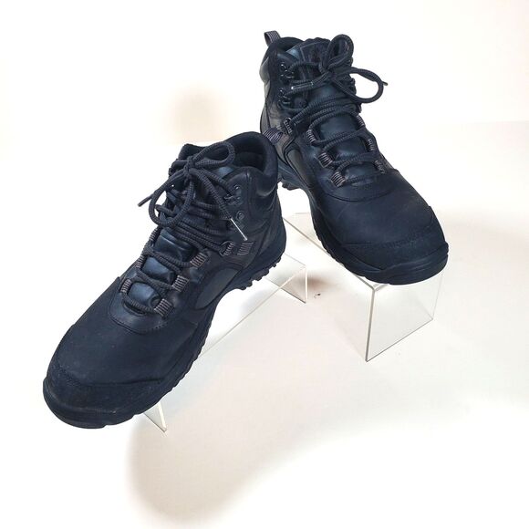 Timberland Men’s Boots Size 9.5 Black Leather Water Resistant Outdoors Hiking main image 11